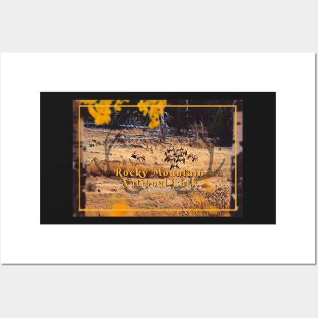 Autumn in Rocky Mountain National Park Poster Wall Art by ElevatedCT